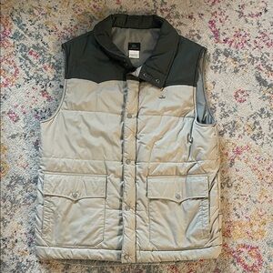 Vintage Lacoste Men's Two-Tone Puffer Vest